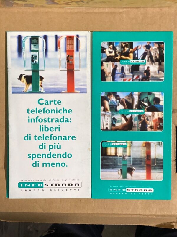 Folder Infostrada Carte Telefoniche