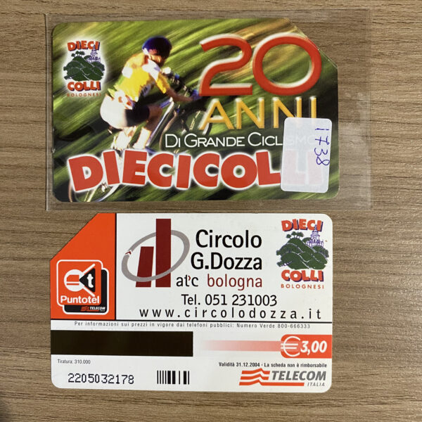 G1738 CCF3867 DIECICOLLI BOLOGNESI 20 ANNI