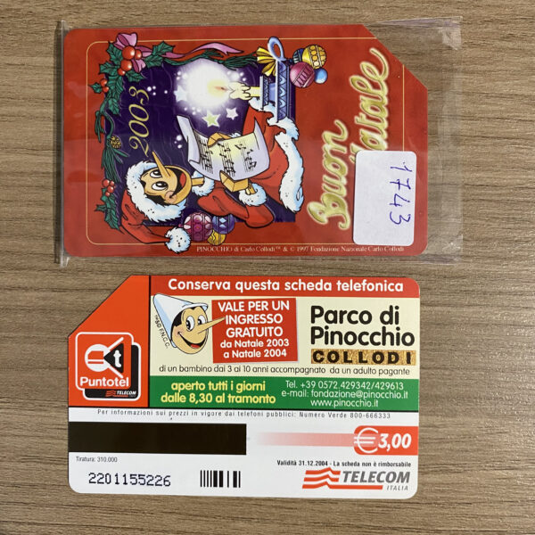 G1743 CCF3859 PINOCCHIO - BUON NATALE 2003