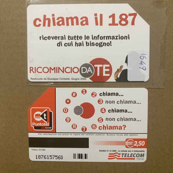 G1649 CCF3726 CHIAMA IL 187