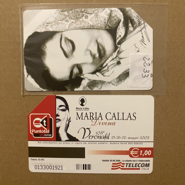 G2233 CCF4357 108° VERONAFIL - M. CALLAS - PRIMO RITRATTO VERONESE 1947