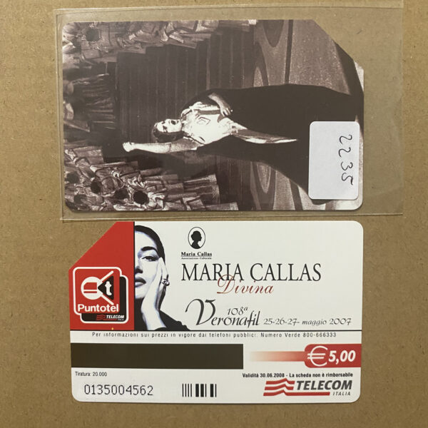 G2235 CCF4359 108° VERONAFIL - M. CALLAS - COLLAGE MEDEA