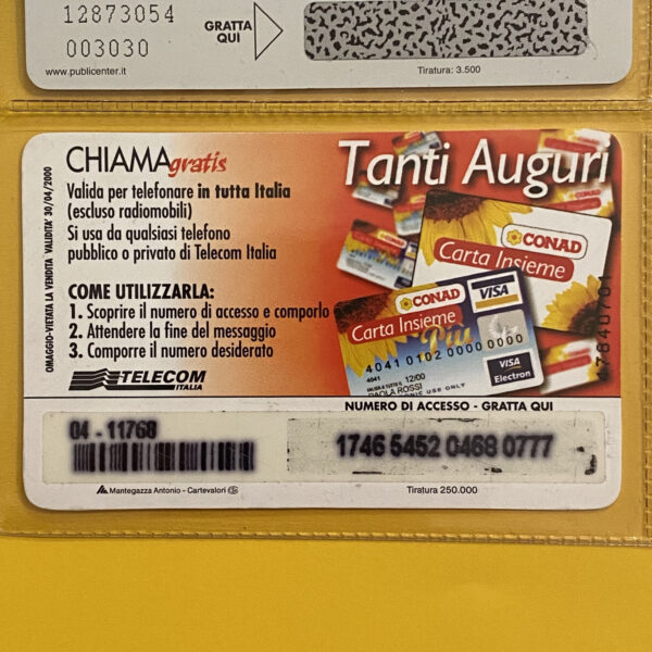 GCHI0006 CONAD - TANTI AUGURI - immagine 2