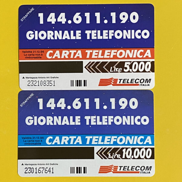 Coppia: GIORNALE TELEFONICO G411/G412 AG24/AG25 NUOVA - immagine 2