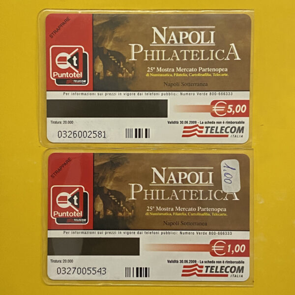 Coppia: NAPOLI SOTTERRANEA G2348/G2349 CCF4499 NUOVA - immagine 2