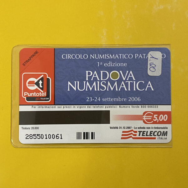 G2170 CCF4286 AGPF1836 PADOVA NUMISMATICA 2006 NUOVA - immagine 2