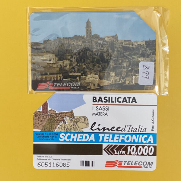 G899 CC2980 AG373 LINEE D'ITALIA - BASILICATA, MATERA