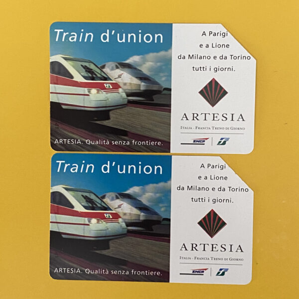 Coppia: G579/G580 CC2625 AG184 TRAIN D'UNION - ARTESIA