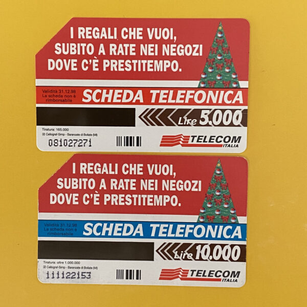 Coppia: G567/G568 CC2627 AG171 BUON NATALE - PRESTITEMPO - immagine 2