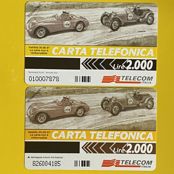 Coppia: MILLEMIGLIA 1995/1996 GPR269/GPR270 CC3360 AGPRP129 NUOVA - immagine 2