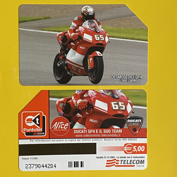 G1931 CCF4033 DUCATI GP4 E IL SUO TEAM - L. CAPIROSSI