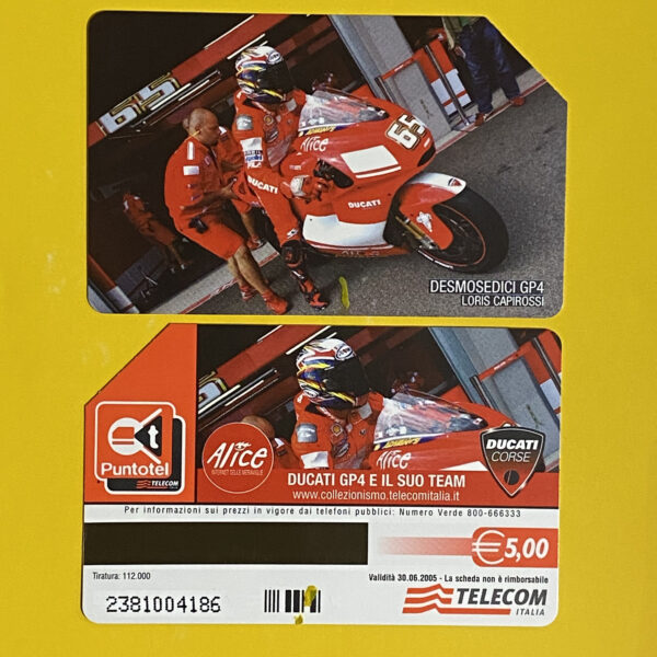 G1924 CCF4029 DUCATI GP4 E IL SUO TEAM - L. CAPIROSSI