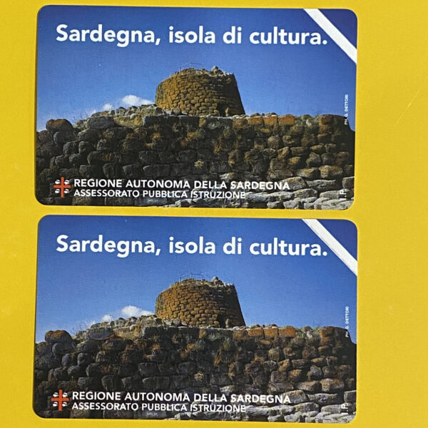 Coppia: SARDEGNA, ISOLA DI CULTURA G237/G238 CC2270 AGFS127/AGFS128 NUOVA